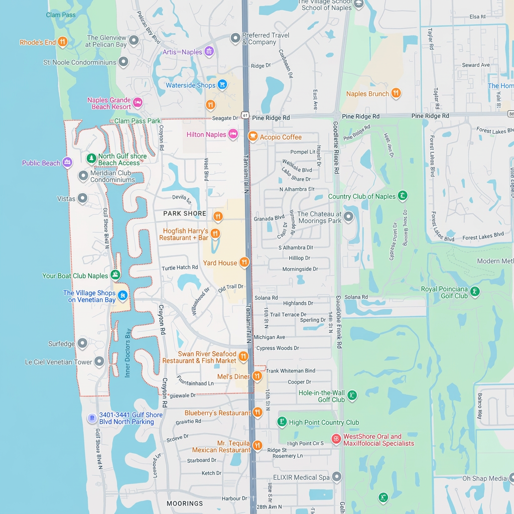 custom drapery hardware Park Shore, Naples, FL